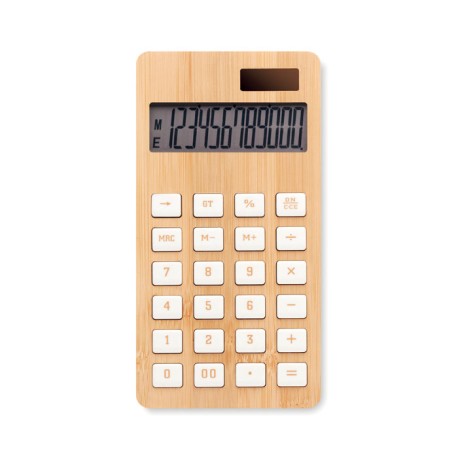 12-cyfrowy kalkulator, bambus MO6216-40