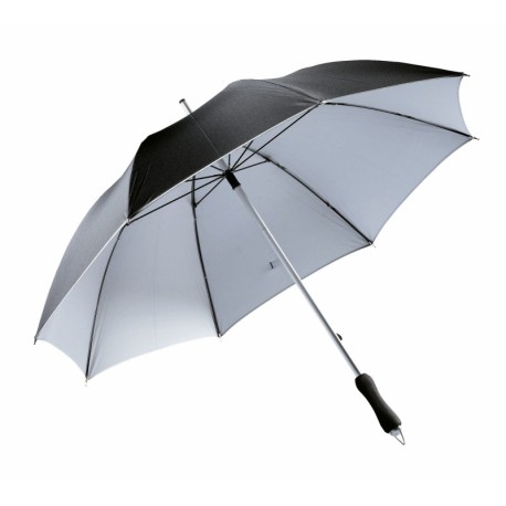 Lekki parasol JOKER, czarny, srebrny 56-0103181