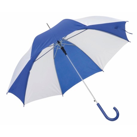 Automatyczny parasol DANCE, biały, niebieski 56-0103012